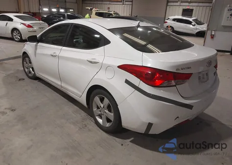 2013 Hyundai Elantra Gls from USA, damaged, VIN 5NPDH4AE0DH298585